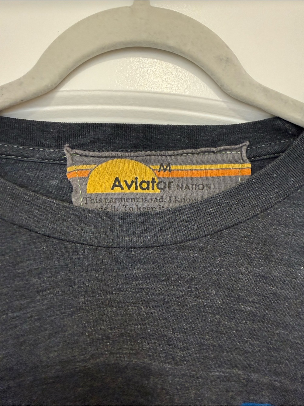 Aviator Nation Boyfriend Shirt with Peace Sign - Picture 2 of 4